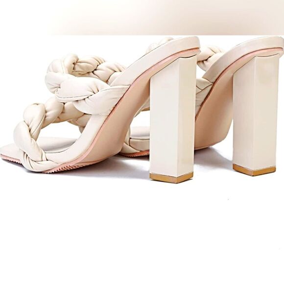 (84-2492) 🔥3/$20🔥 risdoada Women's Block Chunky Heels Sandals Sz 41 (10.5) - Picture 9 of 11